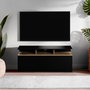 Hanah Home Soporte de TV Tvc-529-Te-1 Negro y Nogal